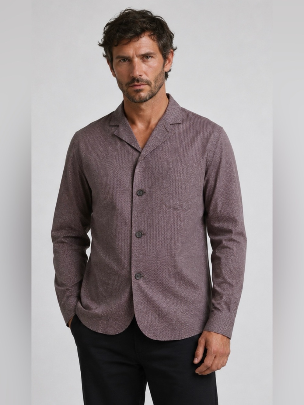 Alexander McQueen  Notch-Collar Shirt Jacket , M